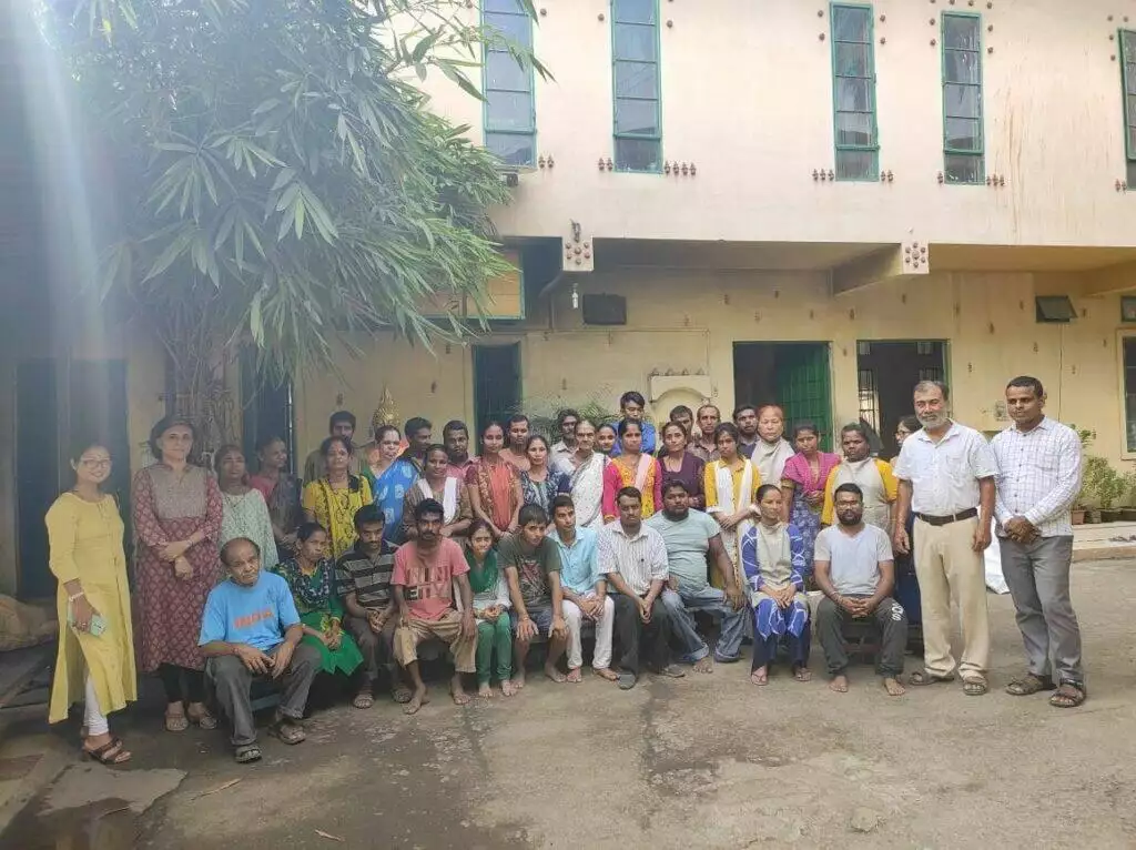 The team of Atma Nirbhar - Ek Challenge (ANEC) at their Office premises