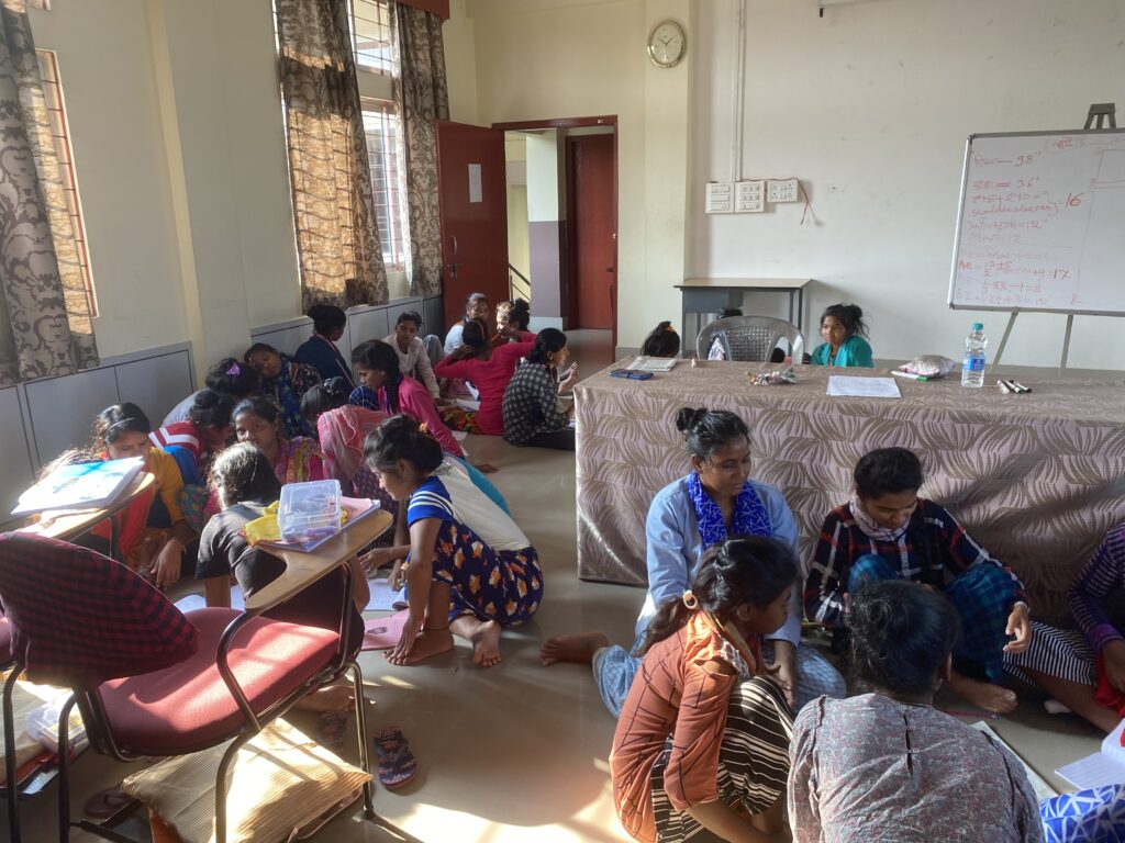 The Tailoring Workshop session at Centre for Development Initiative