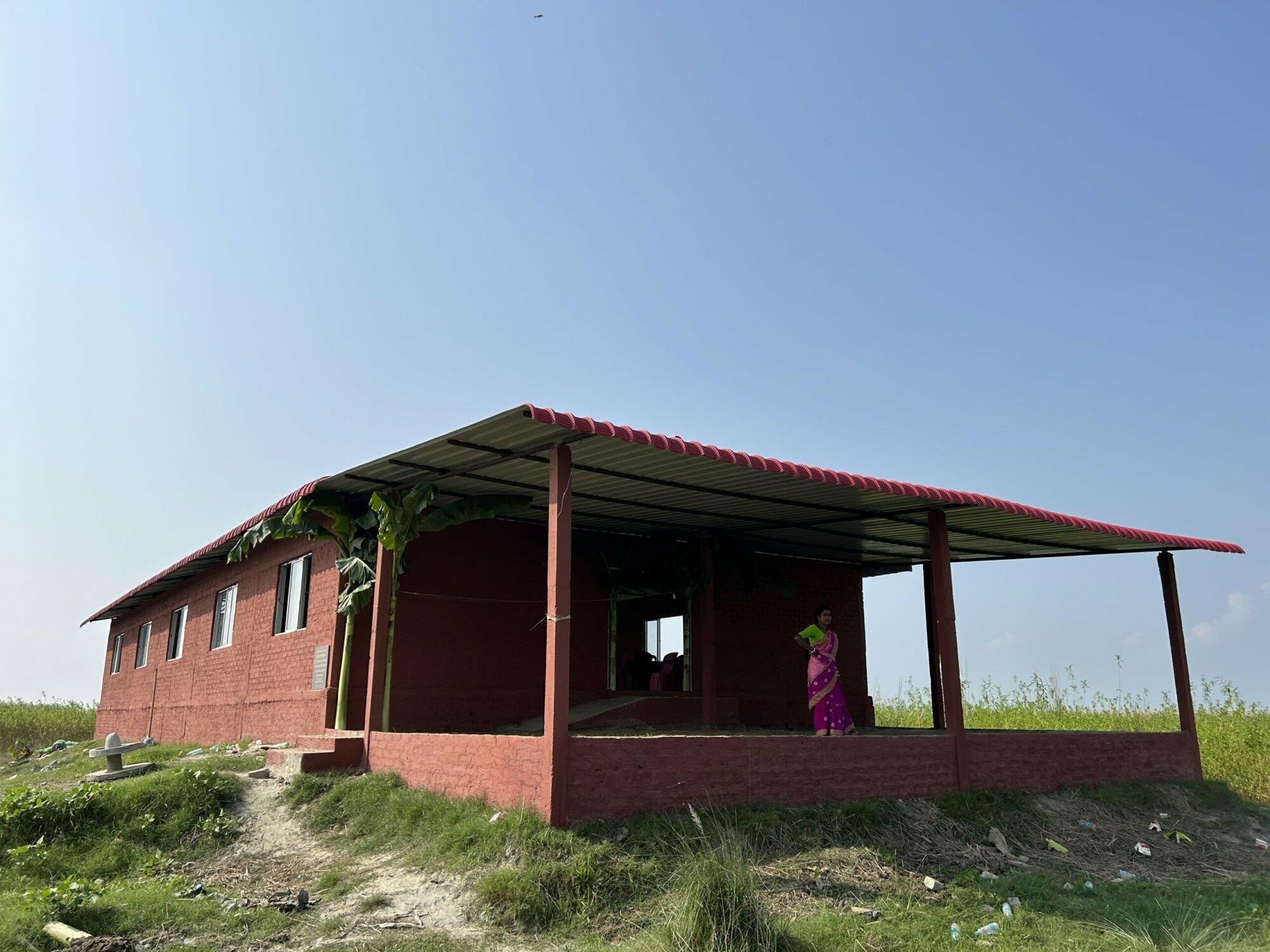 Permanent Flood Shelter constructed at Boralimari, Hoiborgaon, Morigaon